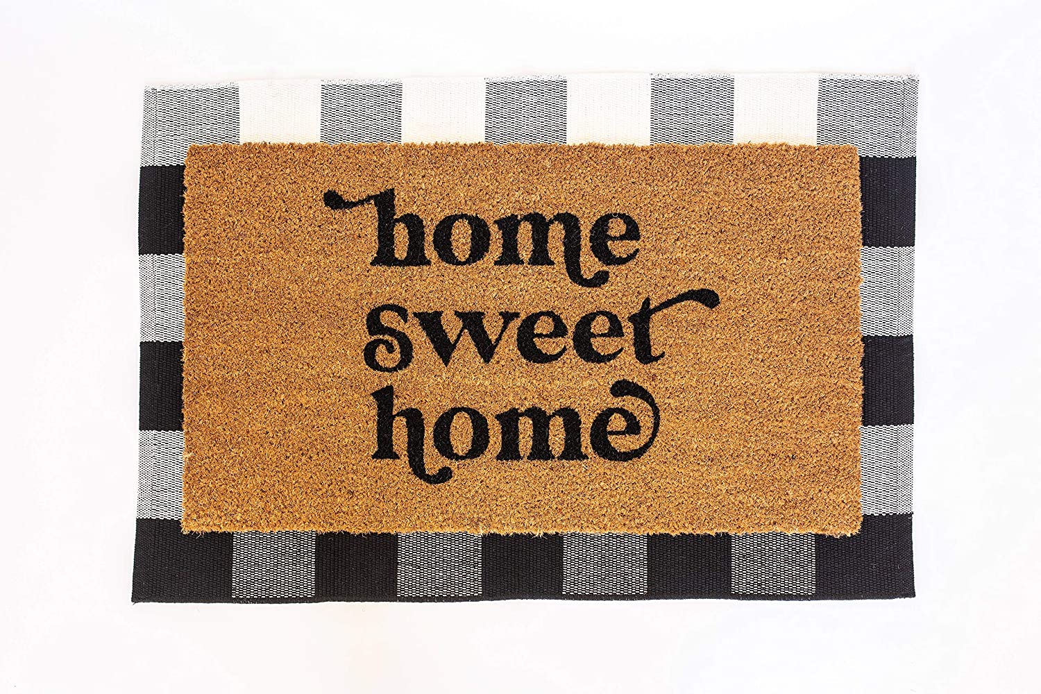 Layered Outdoor Home Sweet Home Mat Set – Porridge Home Supply